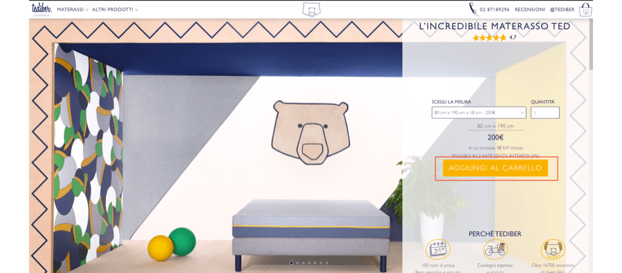 codice sconto ted