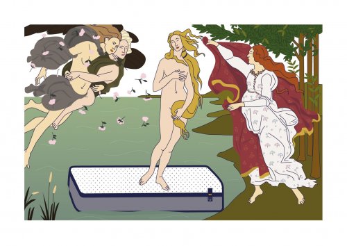 Tableau La Naissance de Botticelli