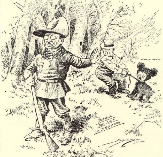 Caricature origine teddybear Tediber