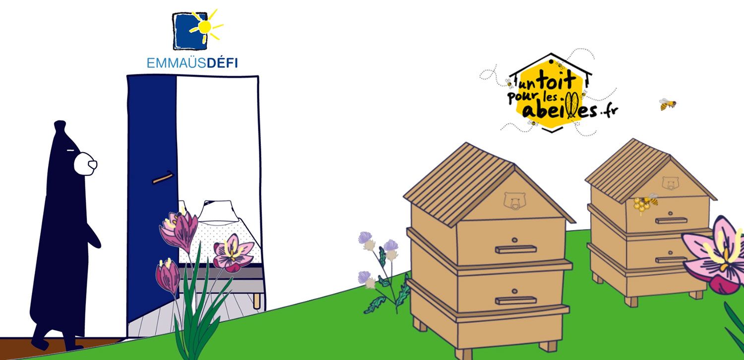 tediber partenaire un toit pour les abeilles emmaus defi