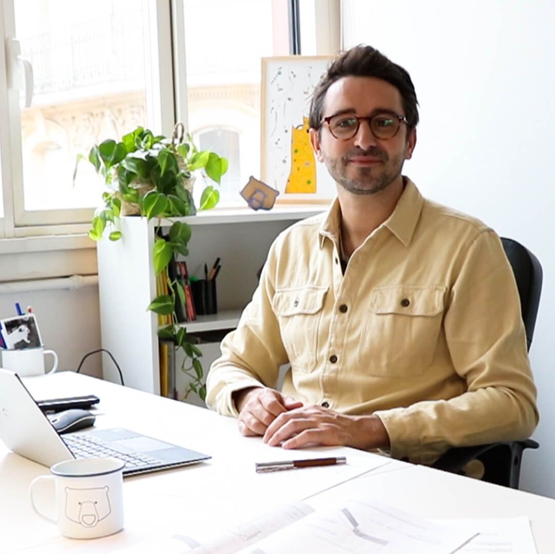 Julien Sylvain, cofondateur de Tediber l'incroyable matelas